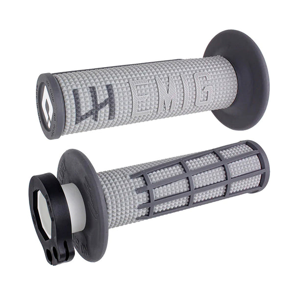 Punhos ODI EMIG 2.0 Lock-On Cinzentos