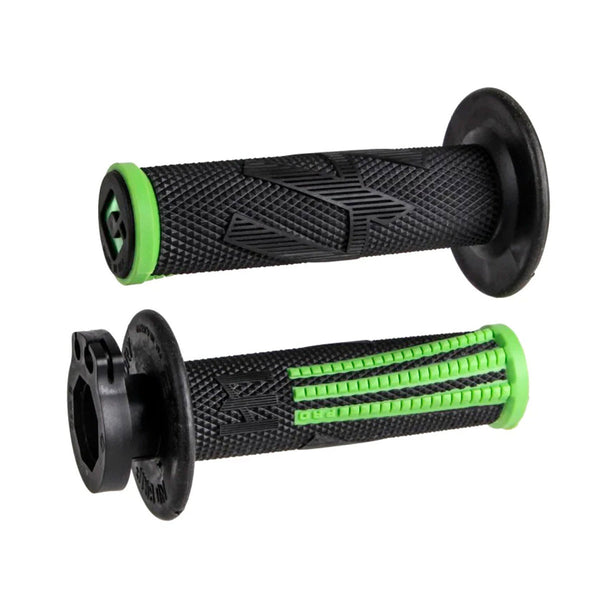 Punhos ODI EMIG PRO V2 Lock-On Pretos/ Verdes