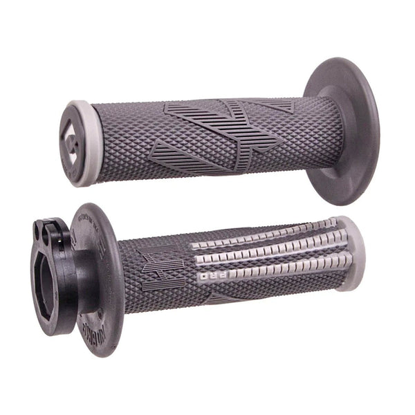 Punhos ODI EMIG PRO V2 Lock-On Graphite/ Cinzento