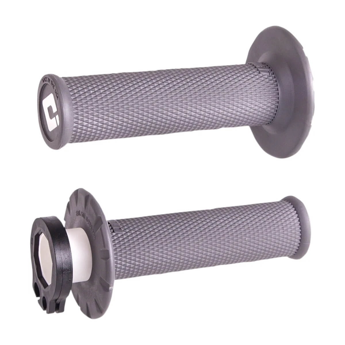 Punhos ODI MX V2 No-Waffle Lock-On Graphite