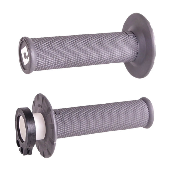 Punhos ODI MX V2 No-Waffle Lock-On Graphite