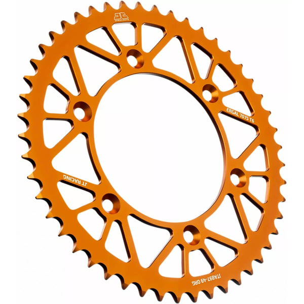 Cremallera JTA 897 de aluminio con 49 dientes KTM