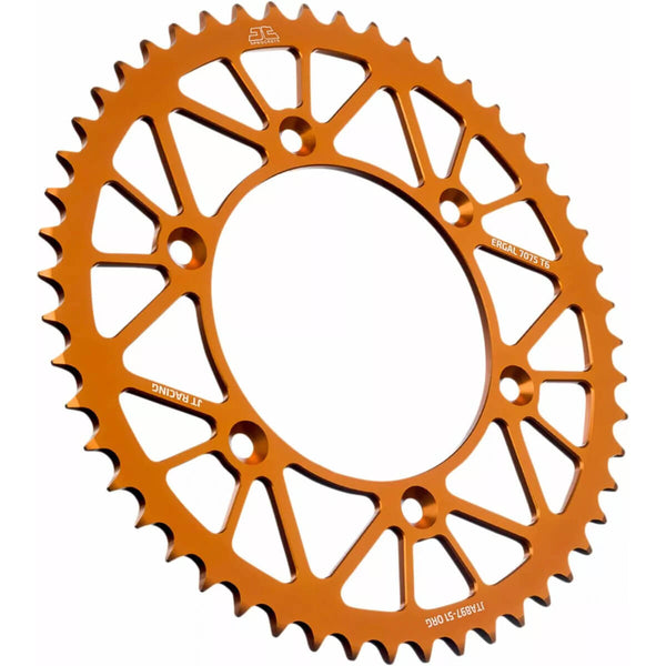 Cremallera JTA 897 de aluminio de 51 dientes KTM