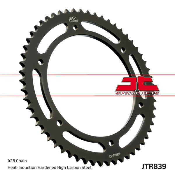 Cremalheira JT 839 em aço com 52 dentes