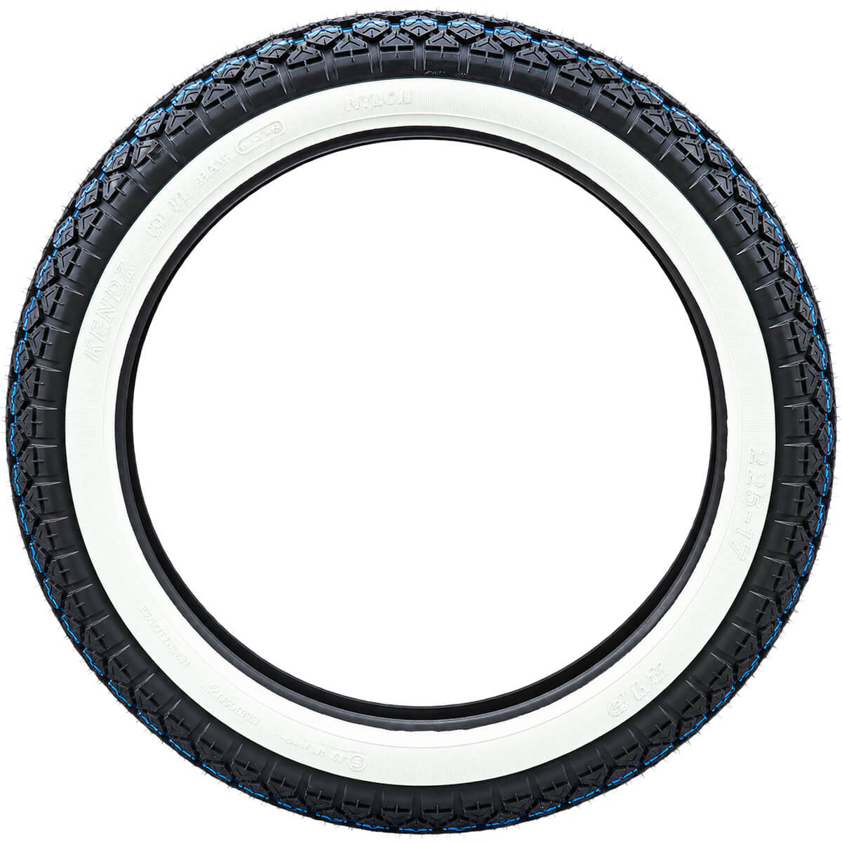 White Wall Tire 2.75-17 P215 6PR Rear