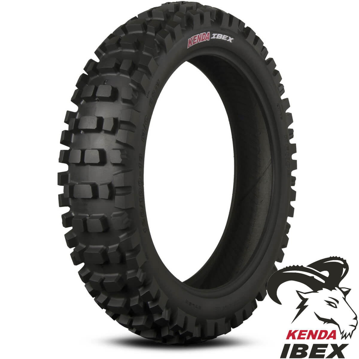 Pneu KENDA IBEX K774 120/100-18 68M TT SUPER SOFT