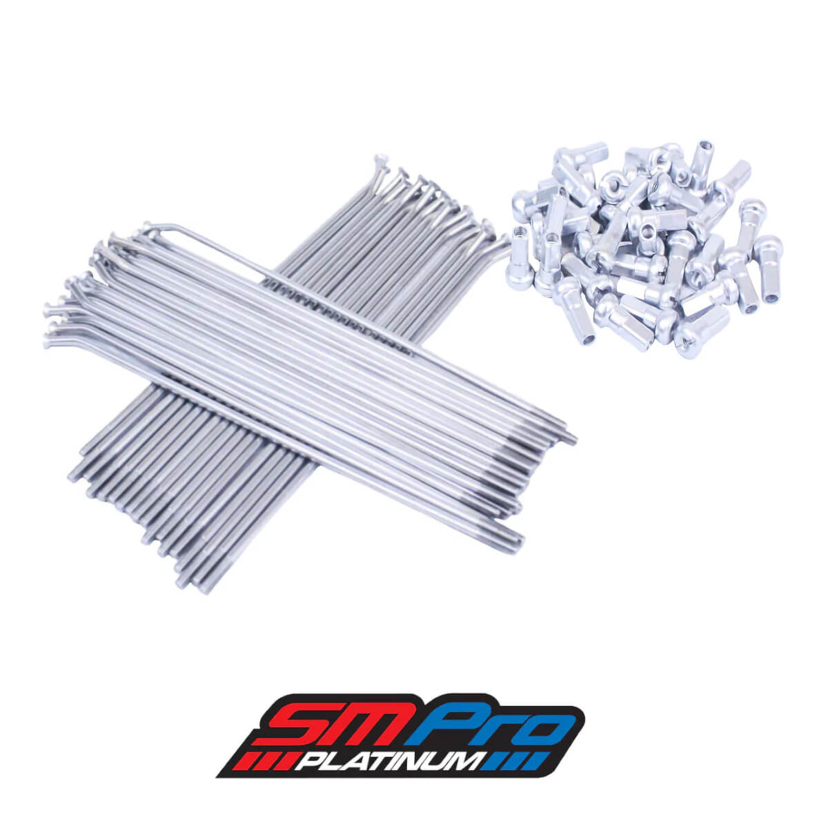 Kit Raios Roda Frente KTM/ Husqvarna/ GasGas Inox Nickel