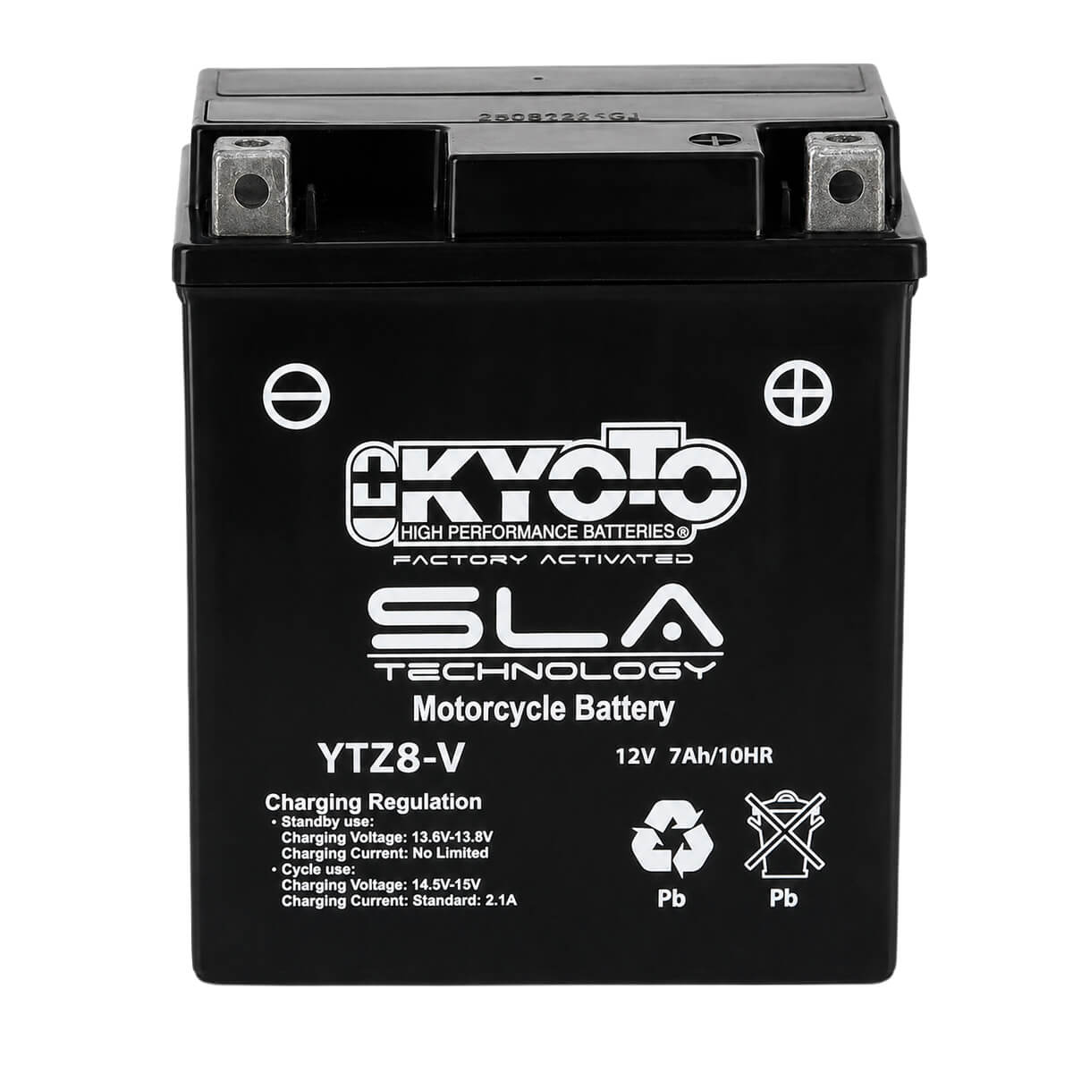 Bateria KYOTO KTZ8V / YTZ8V (Carregada e Ativa)