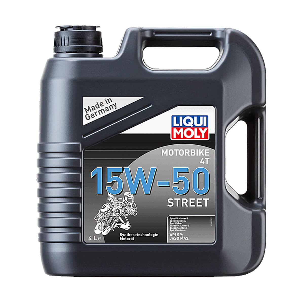 Óleo Liqui Moly HC Sintético Street 15w50 4T (4Litros)