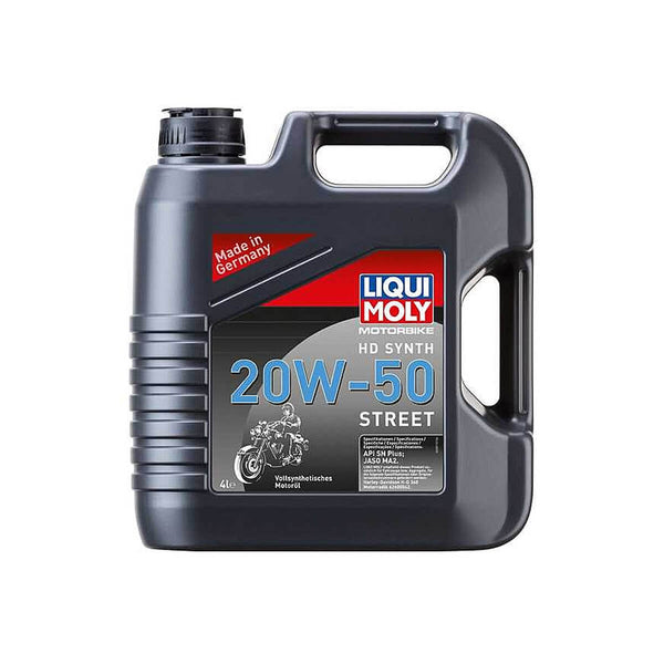 Óleo Liqui Moly HD 100% Sintético 20w50 4T (4Litros)