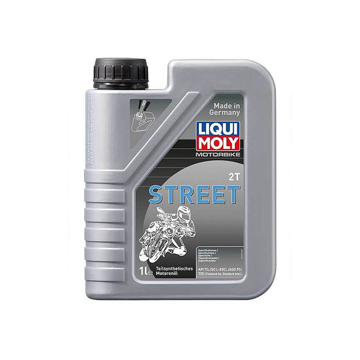 Óleo Mistura Liqui Moly Semi-Sintético 2T Street (1 Litro)