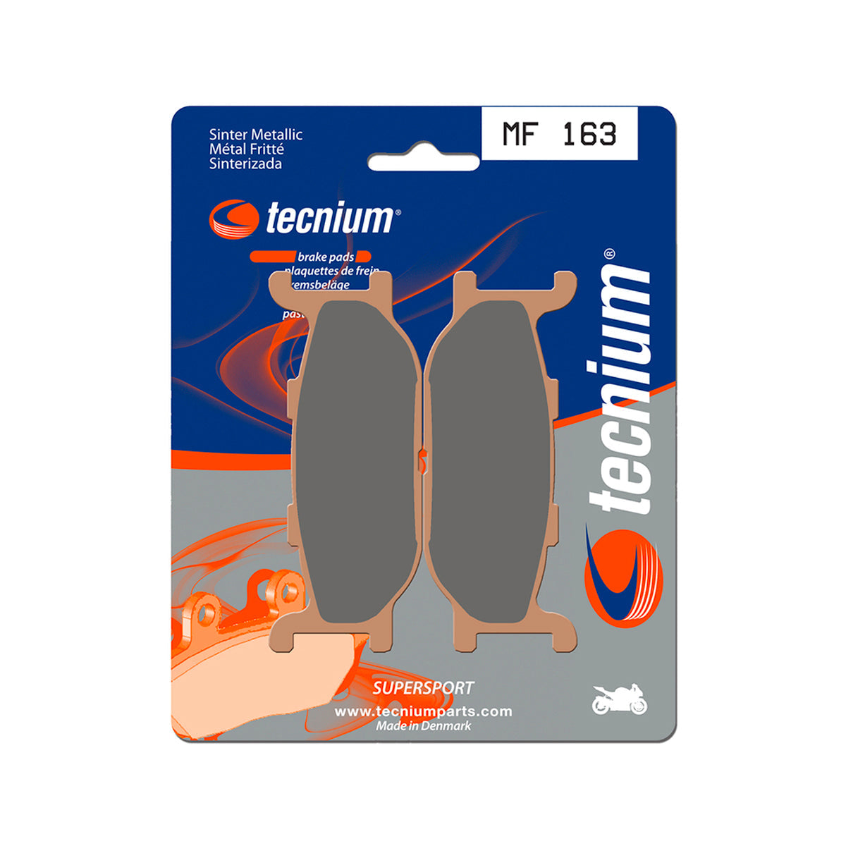 Pastilhas de Travao Tecnium Yamaha MF163