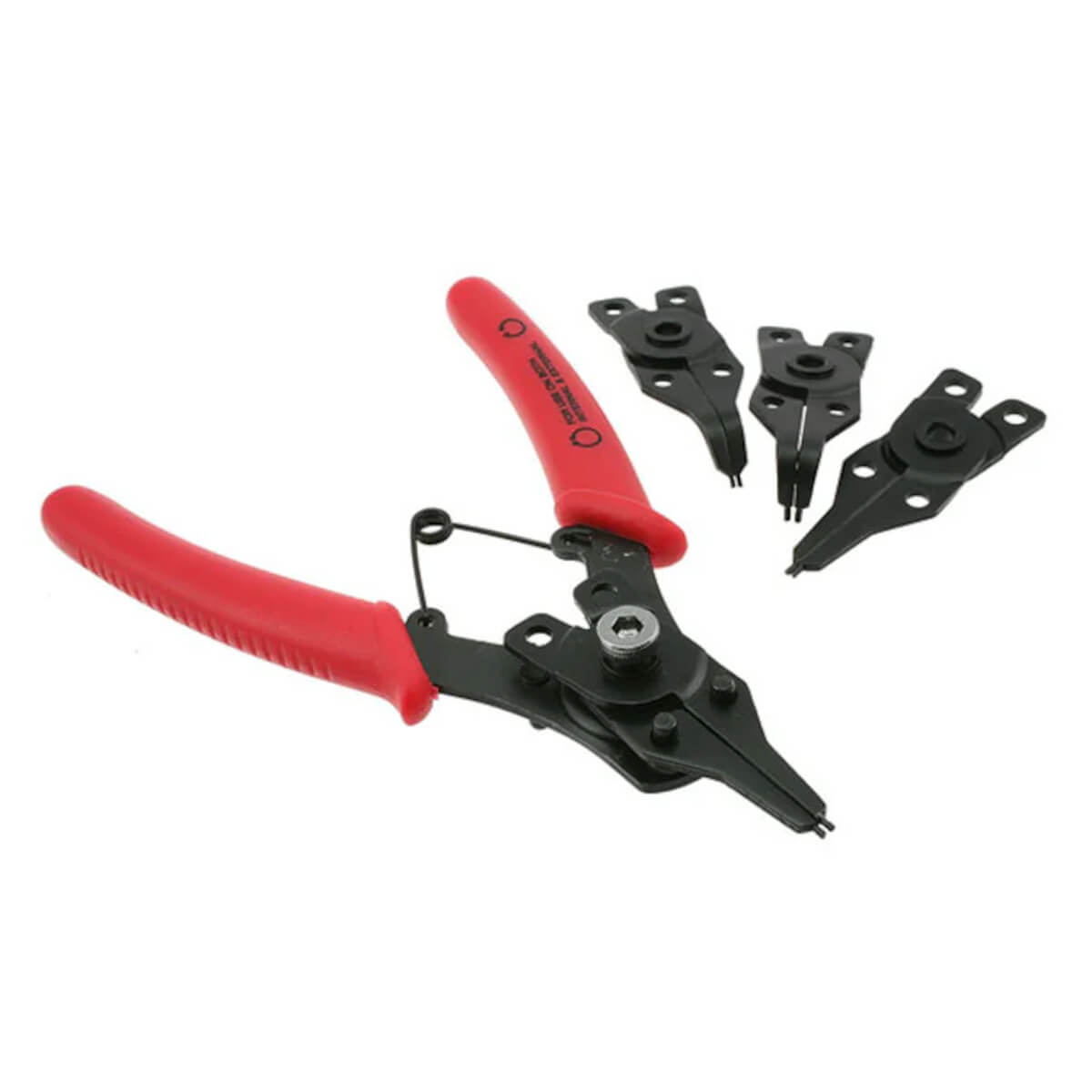 Clip/Hose Clamp Pliers with 3 Head Types
