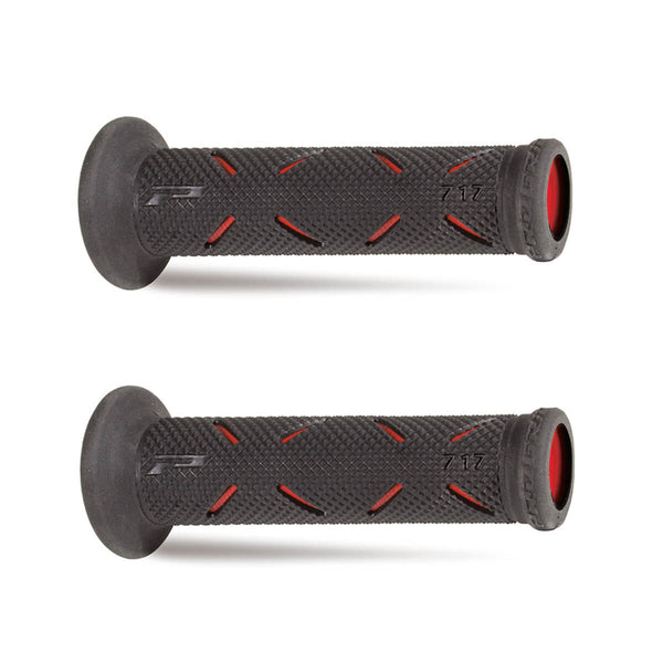 Punhos PROGRIP 717 Superbike Vermelho/ Preto