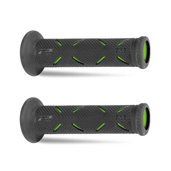 Punhos PROGRIP 717 Superbike Verde/ Preto