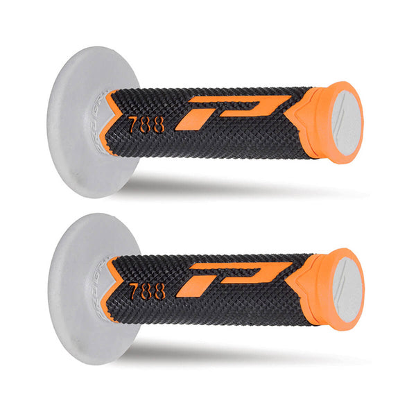Punhos PROGRIP 788 Laranja/ Cinza/ Preto