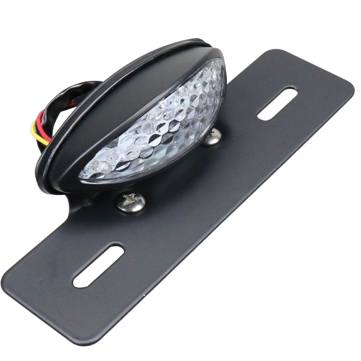 Farolim Oval Universal C/ Suporte Matricula Transparente