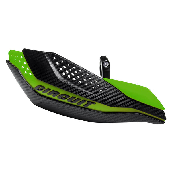 Proteções de Mãos Circuit DAKAR Carbono Verde