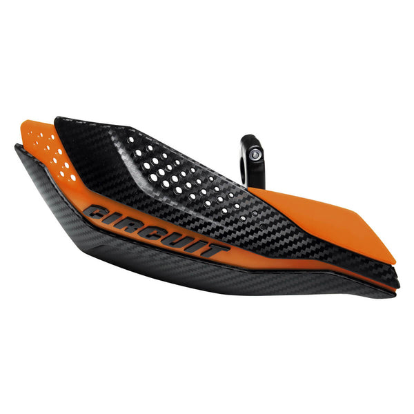 Proteções de Mãos Circuit DAKAR Carbono Laranja