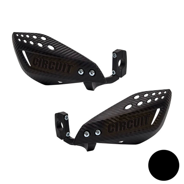 Proteções de Mãos Circuit VECTOR Carbono Preto