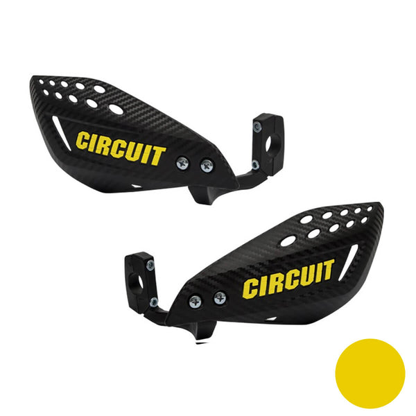 Proteções de Mãos Circuit VECTOR Carbono Amarelo