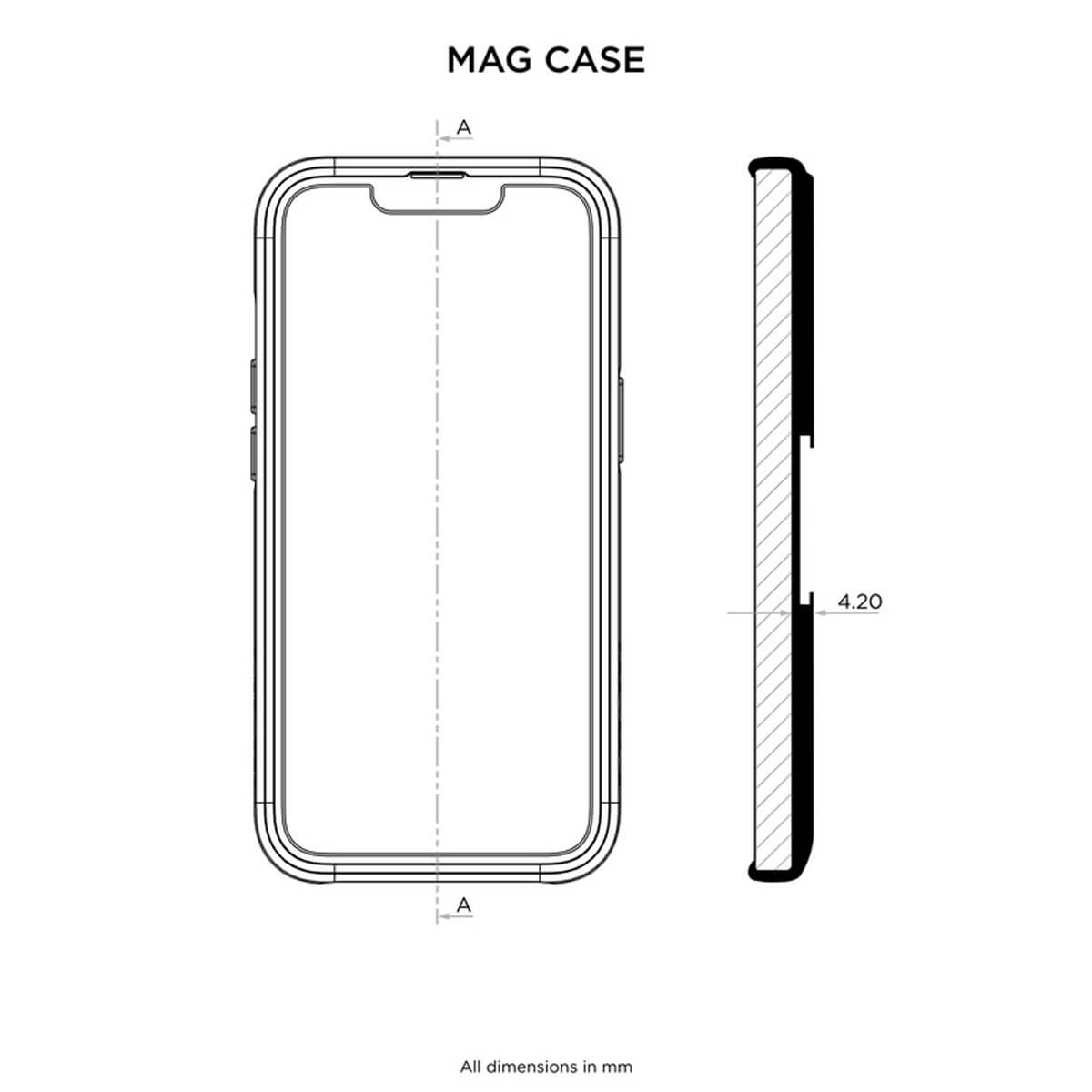 Capa de Telemóvel QUAD LOCK MAG - iPhone 14 Pro