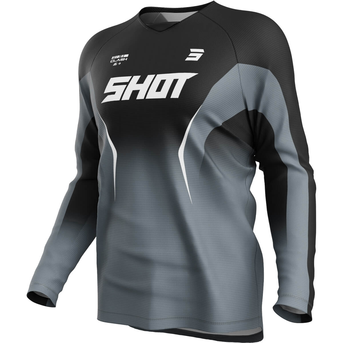 Camisola SHOT DRAW CLASH Preta - S