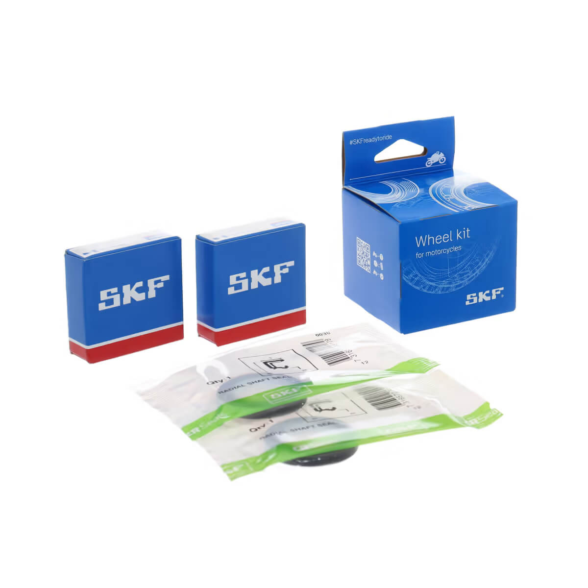 Kit Rolamentos Roda Frente Sherco/ Gas Gas SKF PRO KIT
