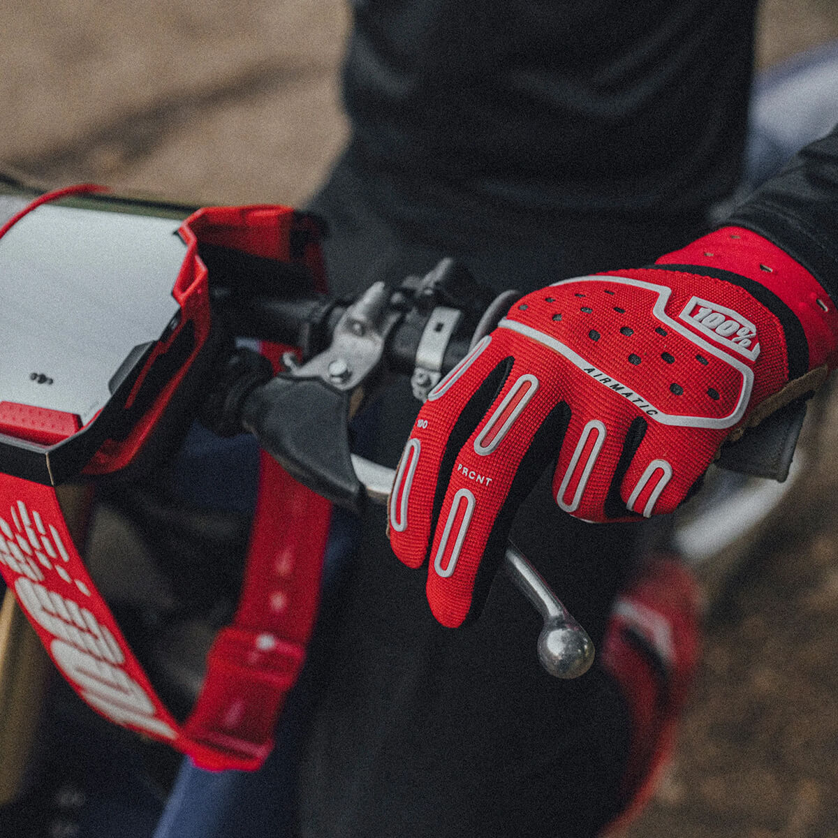 Luvas 100% AIRMATIC 2 Vermelho L