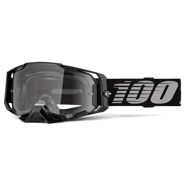 100% ARMEGA Black Goggles