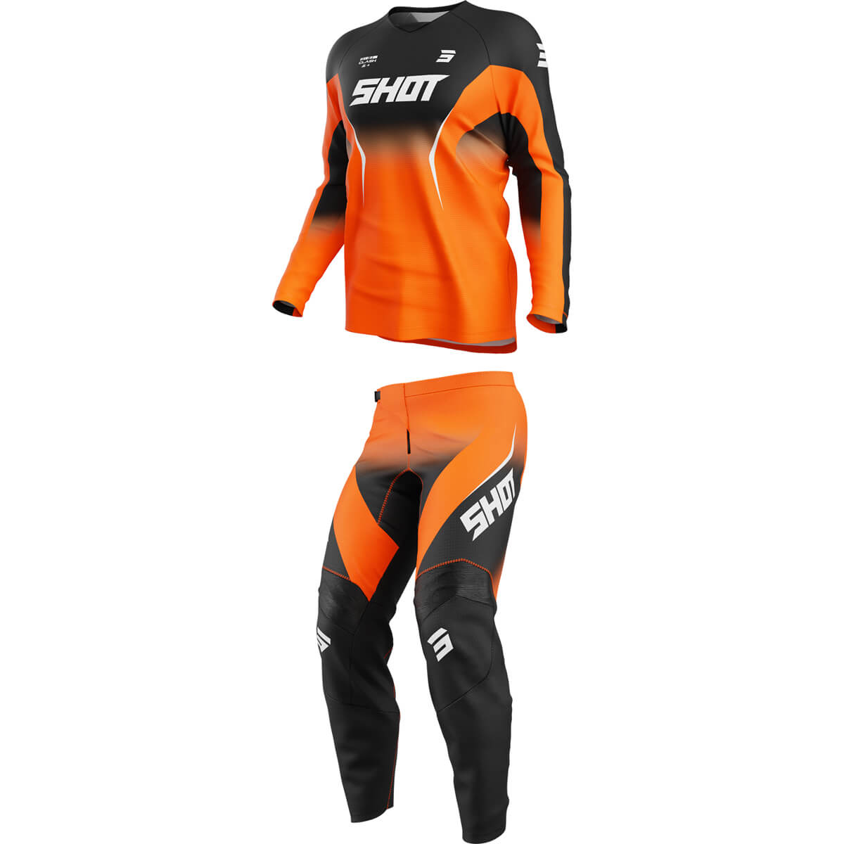 Camisola SHOT DRAW CLASH Laranja - L