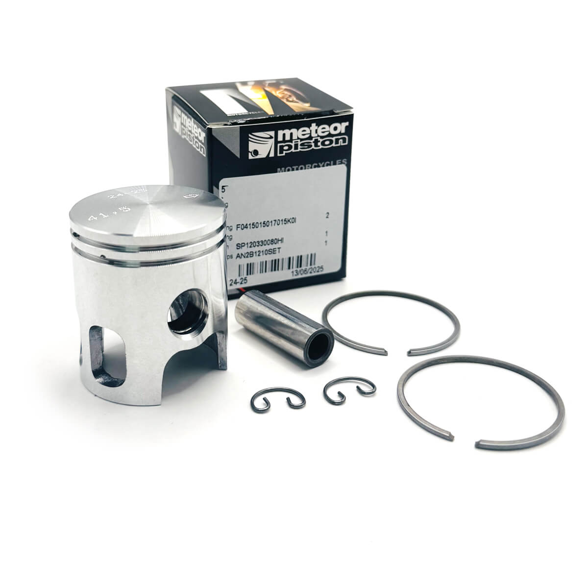 Piston Ø41,50MM Yamaha DT 50 2 Segmentos METEOR