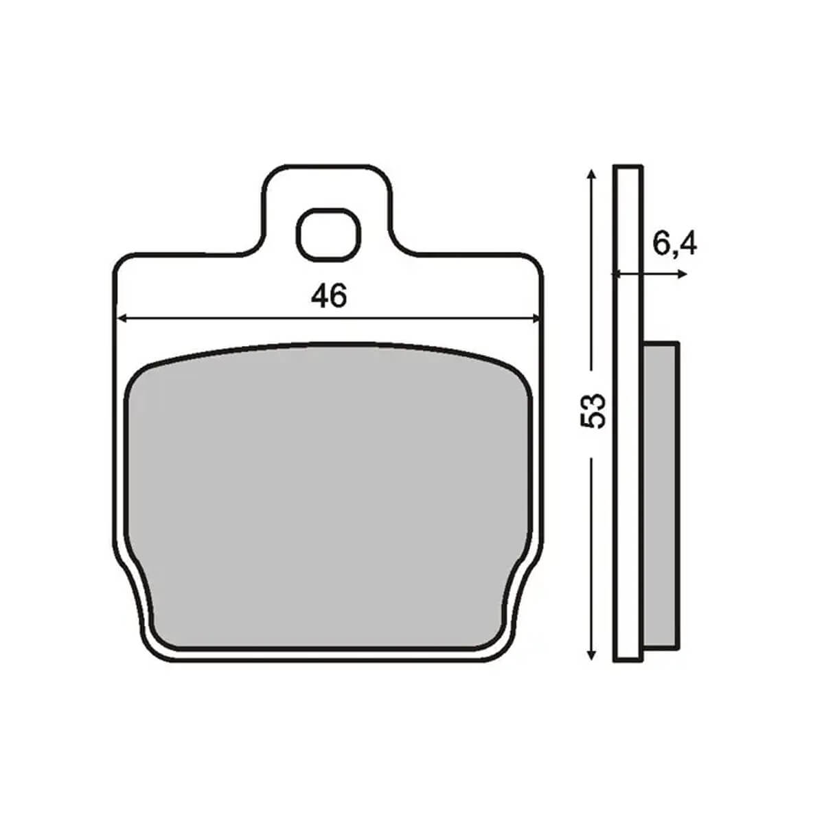 Pastilhas Travão Ferodo Aerox/ Nitro FDB2062EF