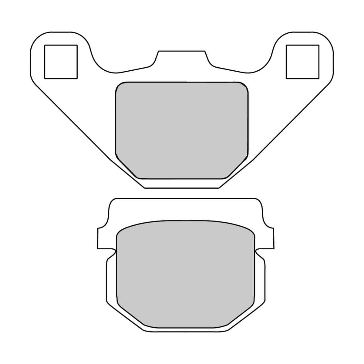 Pastilhas Travão FDB313EF FERODO