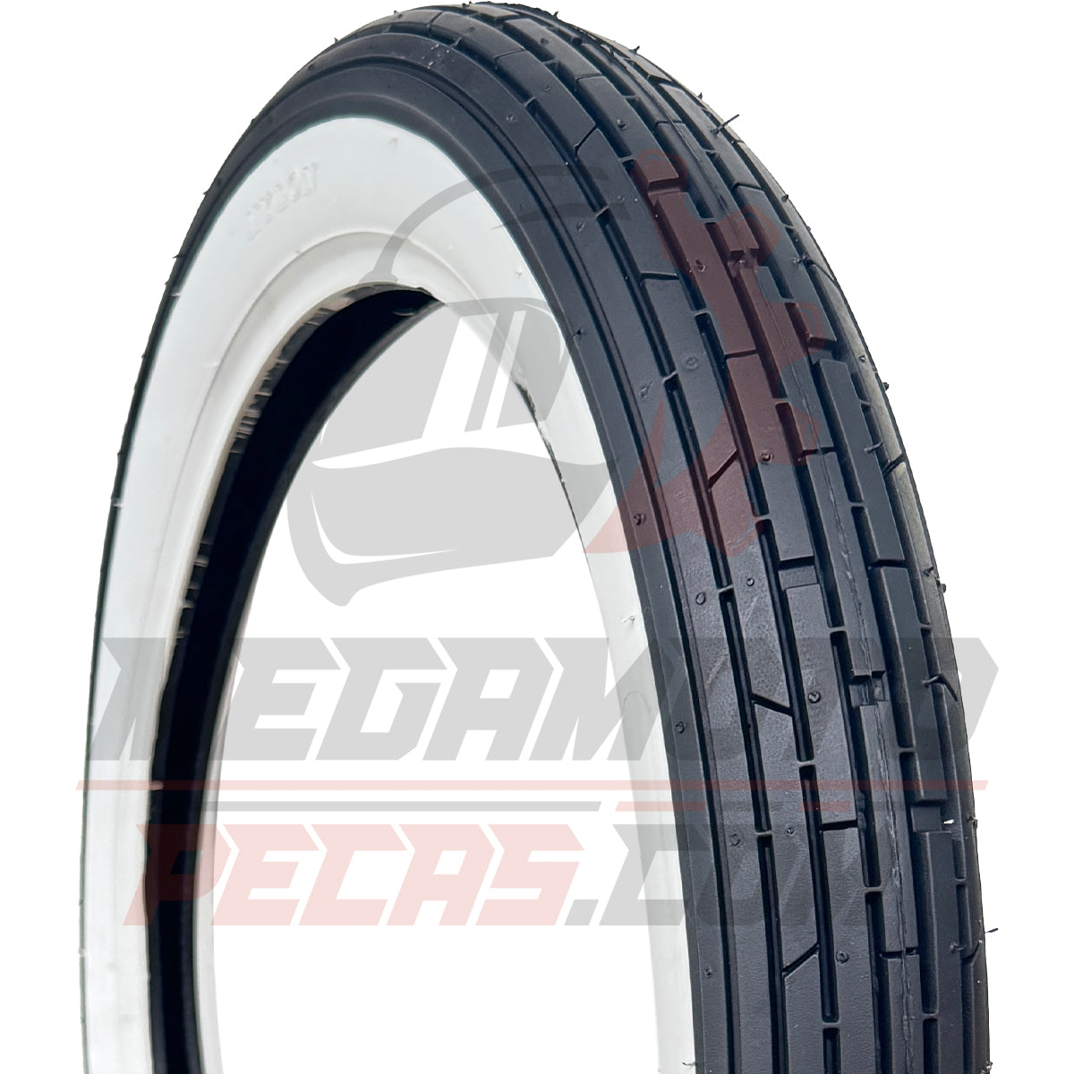 Pneu Faixa Branca 2.75-17 P212 6PR Frente