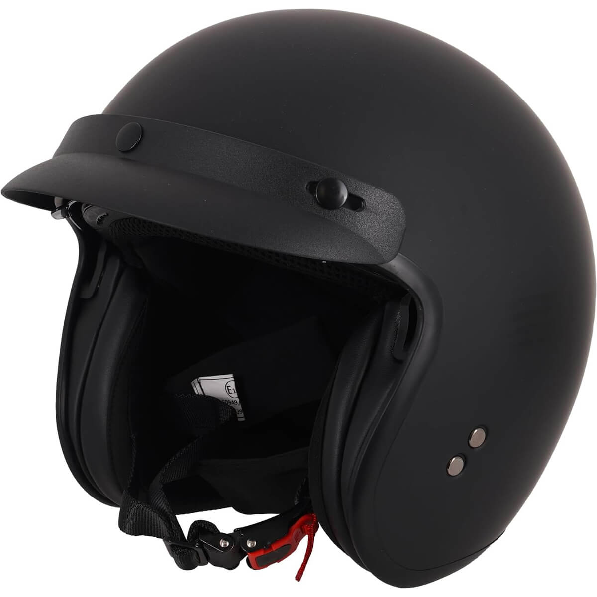 Capacete Jet Sunvisor Preto Mate L