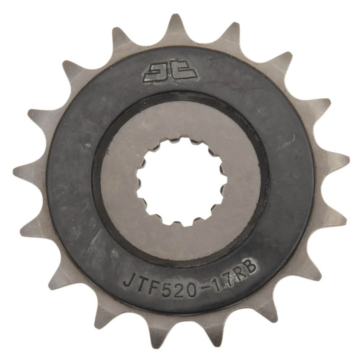 Pinhão JT 520 com Borracha 17 dentes - Kawasaki/ Suzuki...
