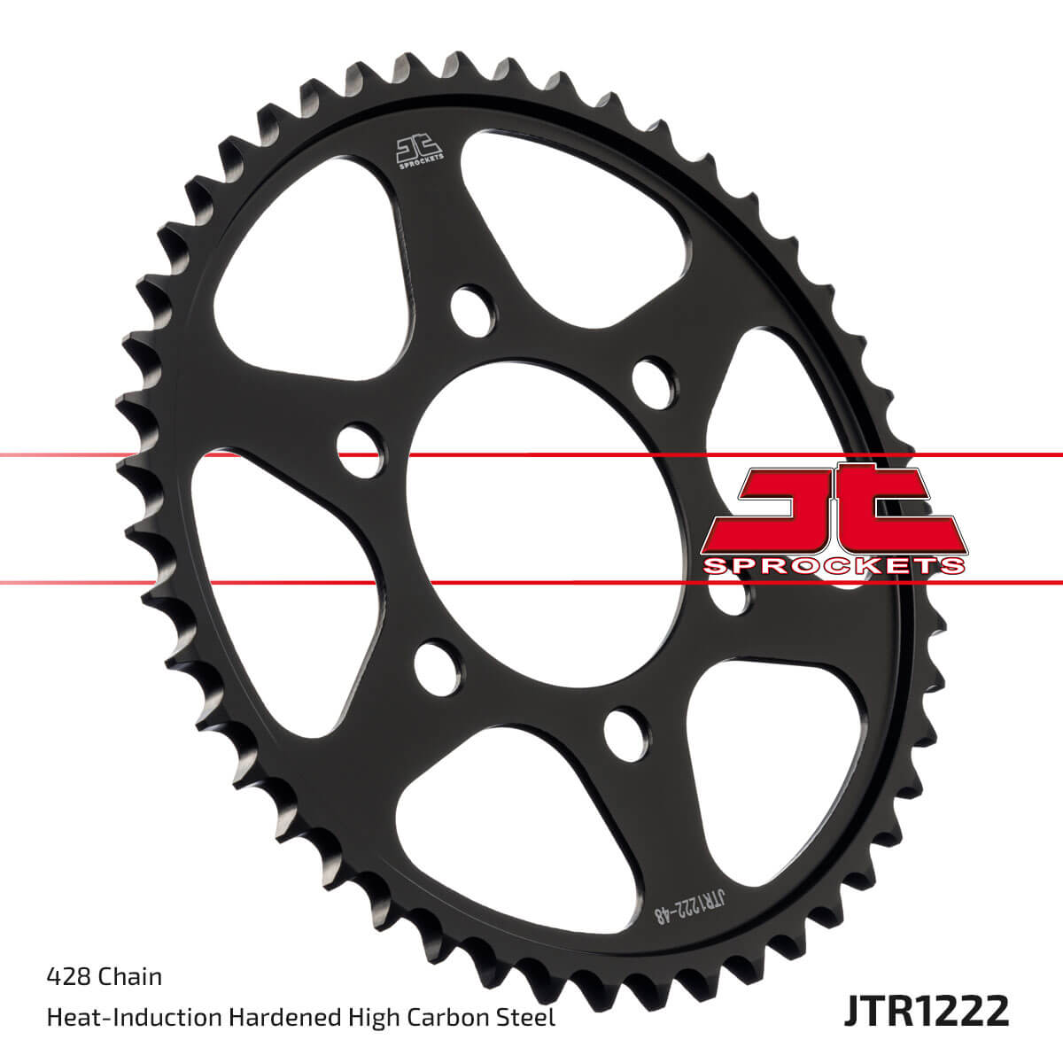 Cremalheira JT 1222 em aço com 47 dentes