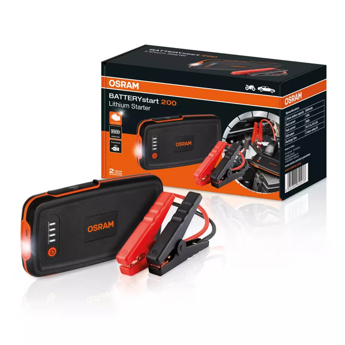 Booster Osram Battery Start 6000mAH Lithium