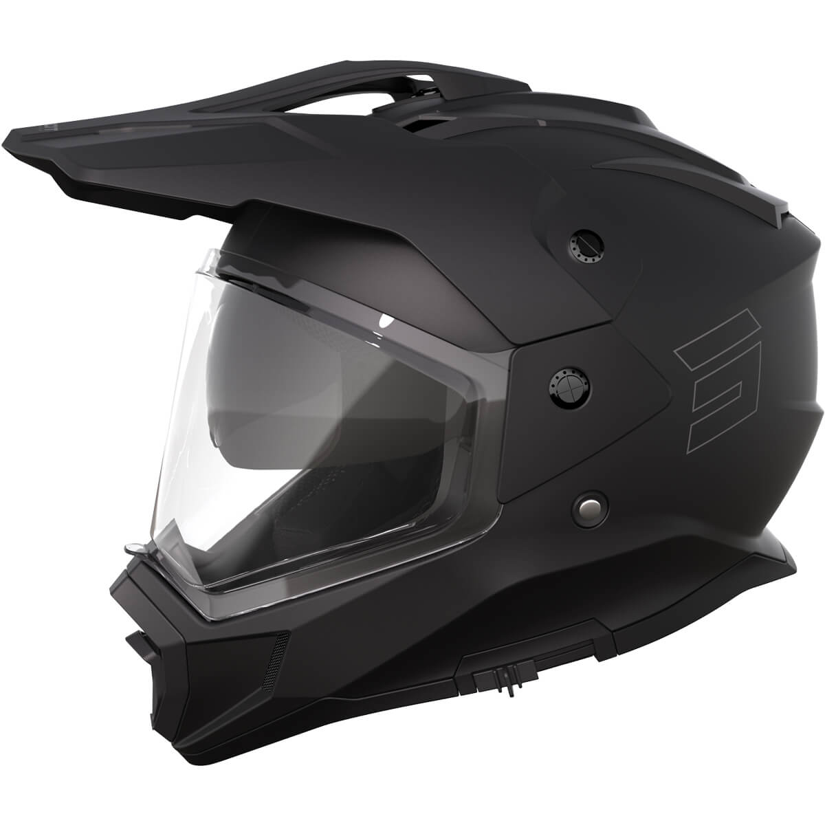Capacete SHOT TREK Max Vision Preto Mate - S