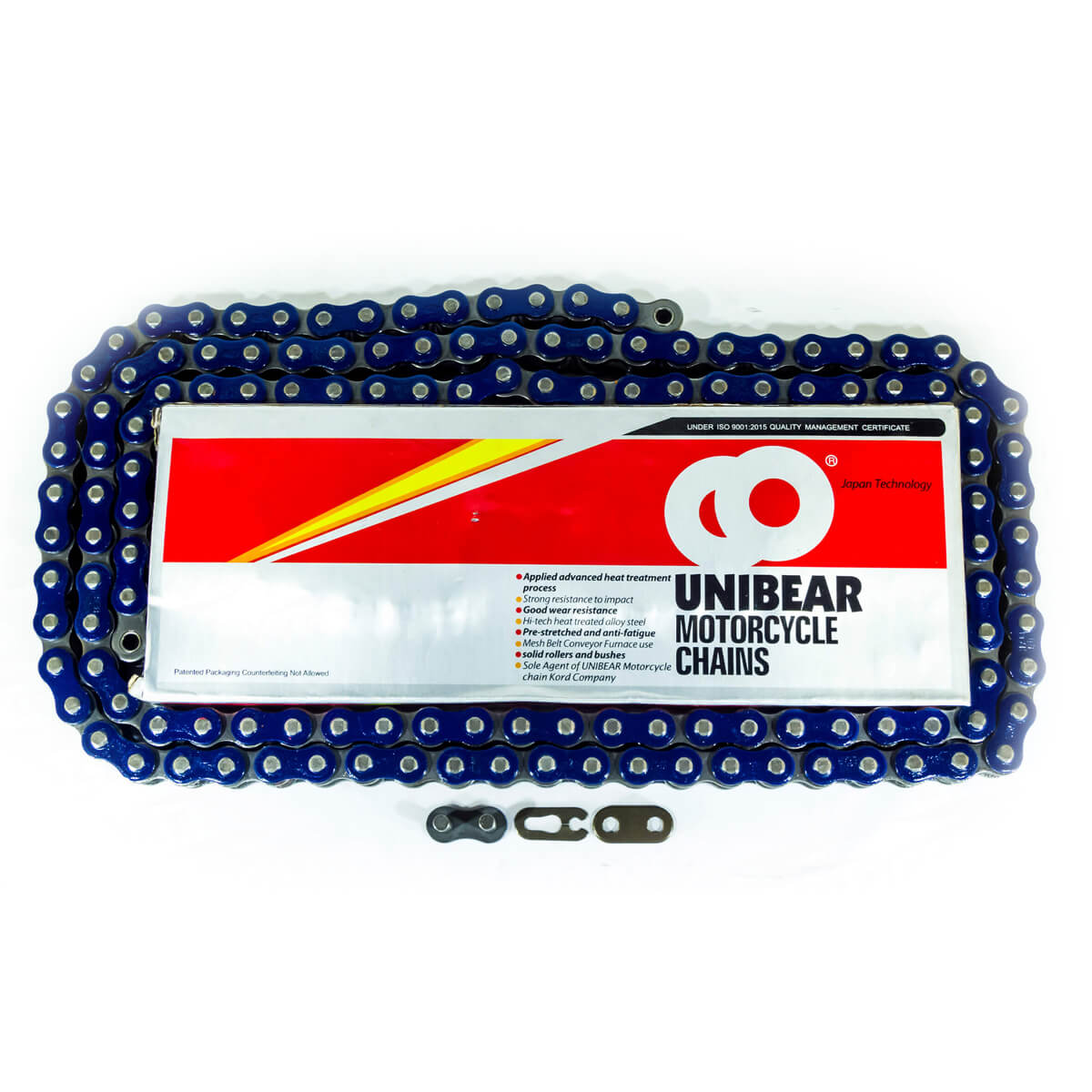 Corrente Unibear 428 Com 134L Azul