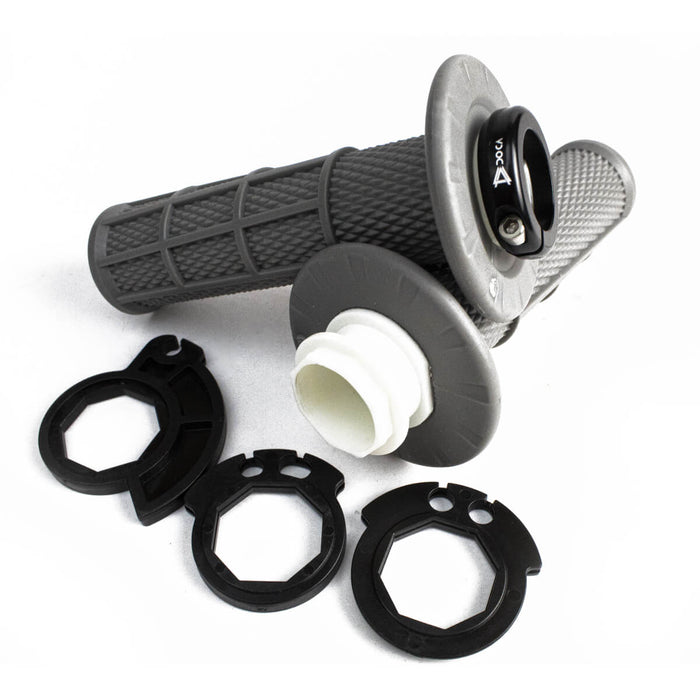 Punhos Lock-On Cinzentos DOCA
