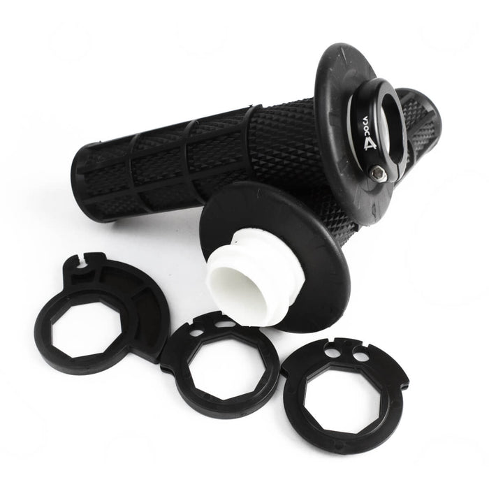 Punhos Lock-On Pretos DOCA