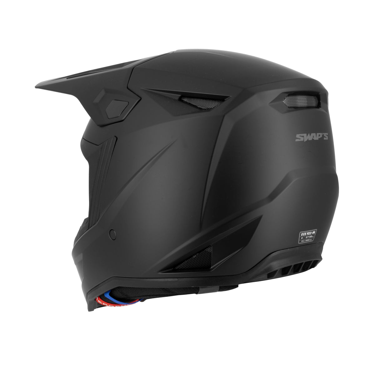 Capacete SWAPS Whip Preto Matte - M
