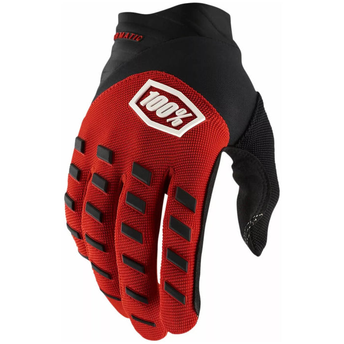 Luvas 100% AIRMATIC Vermelhas / Pretas XL
