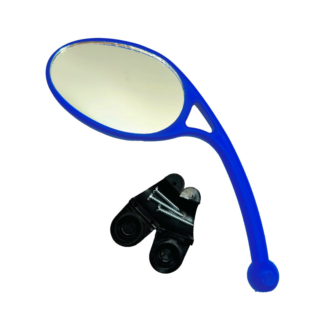 Universal Left Rear View Mirror Blue HP