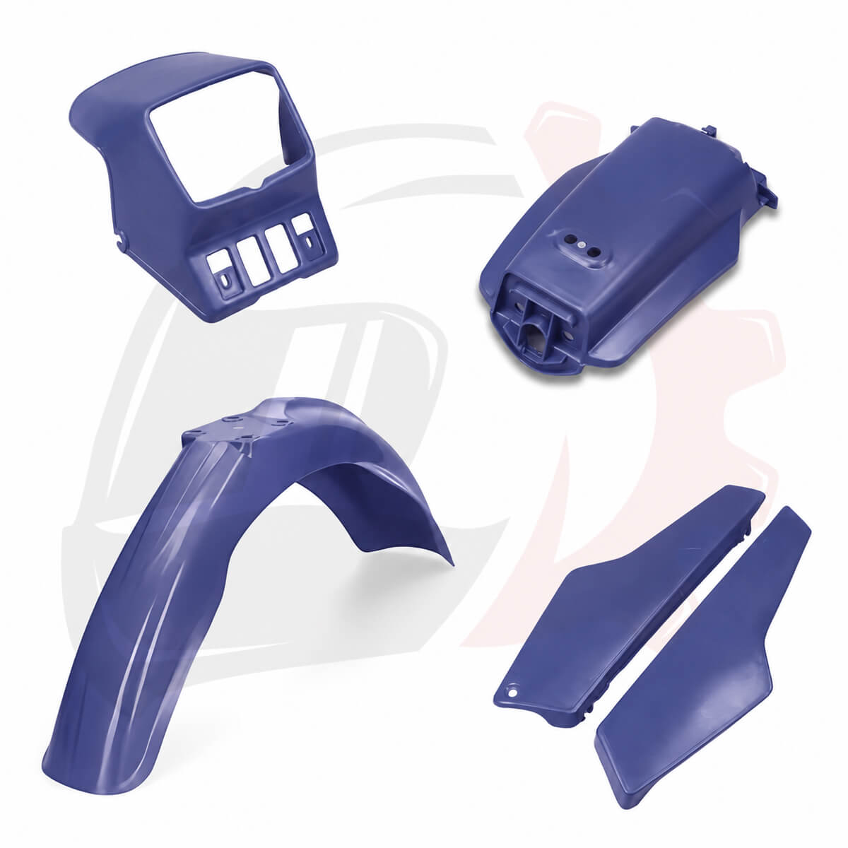 Kit Plásticos Roxos Yamaha DT 50 LC/ LCD