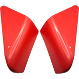 Tampas Laterais/ Blindagem Famel XF 17/ Z2/ Z3 Vermelho