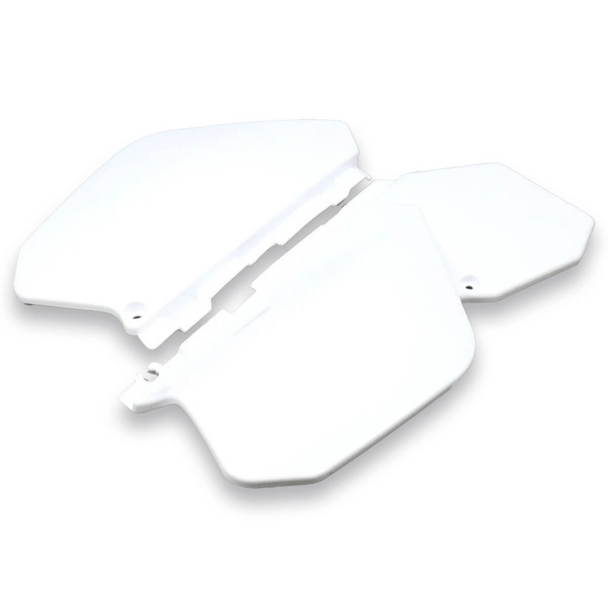 Plásticos Laterais Traseiros Yamaha DTR 125 Branco