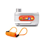Aloquete com Alarme Universal Cinzento Moto / Scooter